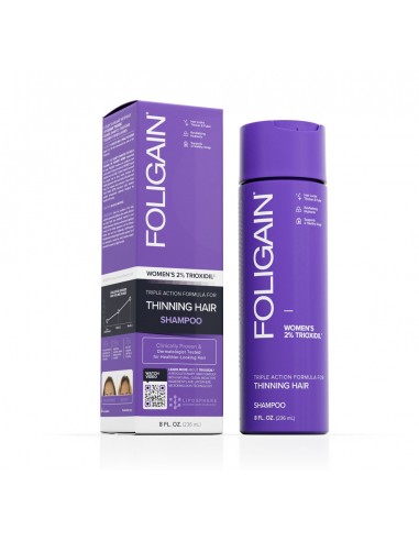 Foligain WOMEN Trioxidil 2% Thinning Hair Shampoo 236ml