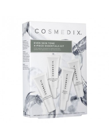 Cosmedix Even Skin Tone 4-Piece Essentials Kit 4x15ml